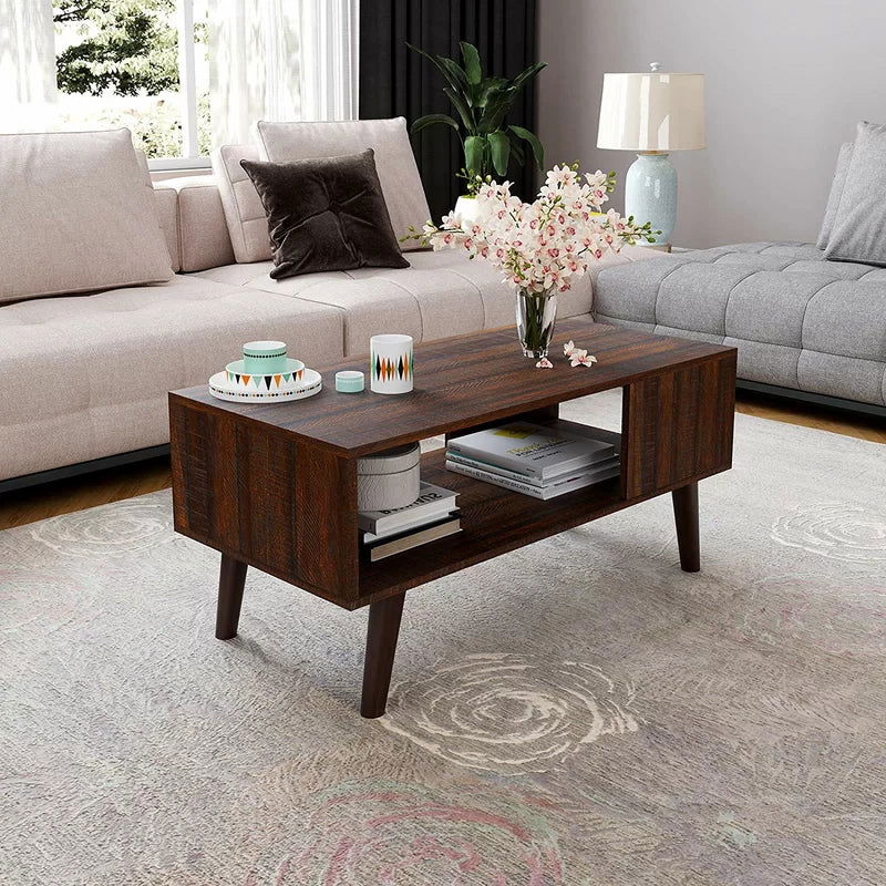 Solid Centre Sheesham Wooden Table For Living Table - Furnishiaa -  - 