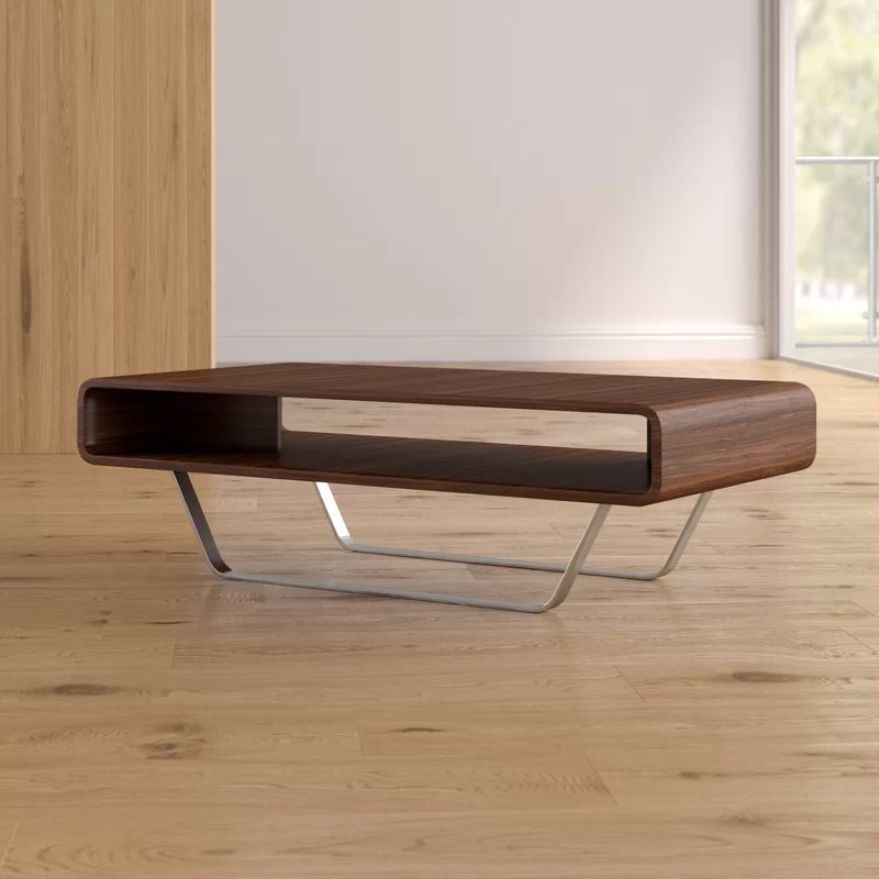 Solid Centre Wooden Coffee Table Made For Living Room - Furnishiaa -  - 