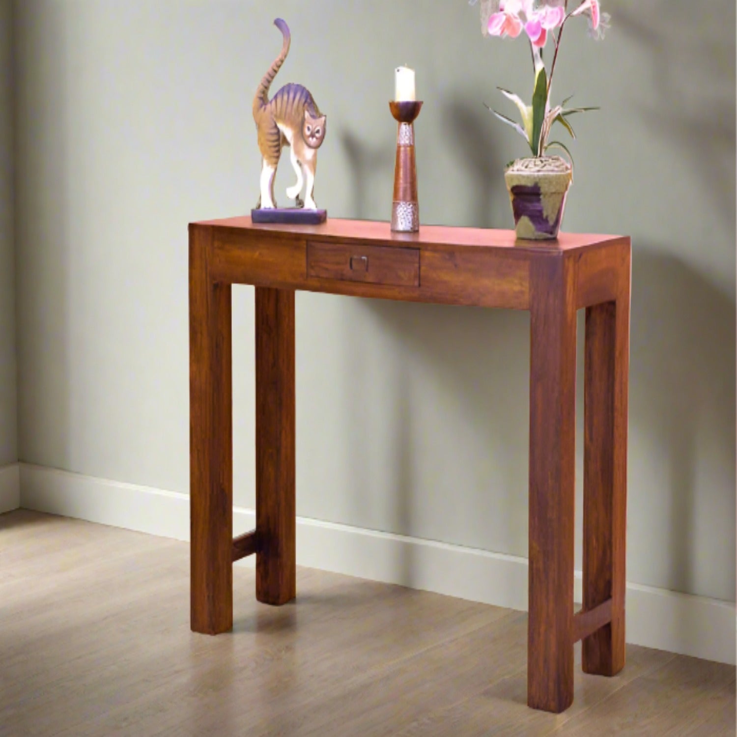 Solid & Console Wood Table For Home - Furnishiaa -  - 