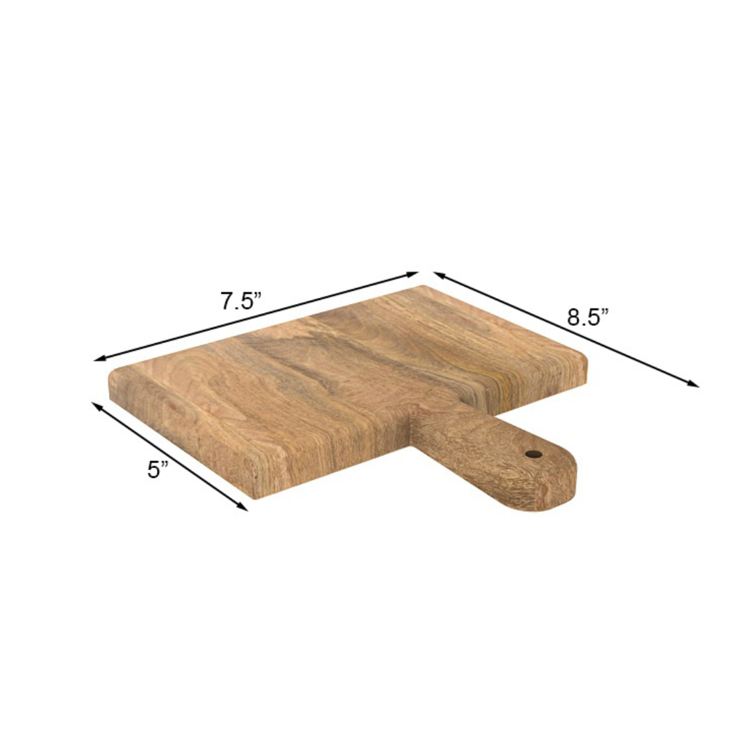 Solid Mango Wood Set of 3 Chopping Board - Furnishiaa -  - 