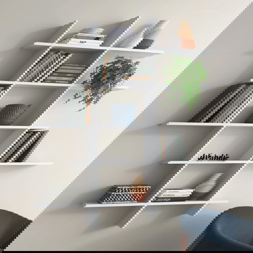 Solid Sheesham Wood 5 Piece Accent Shelf - Furnishiaa -  - 