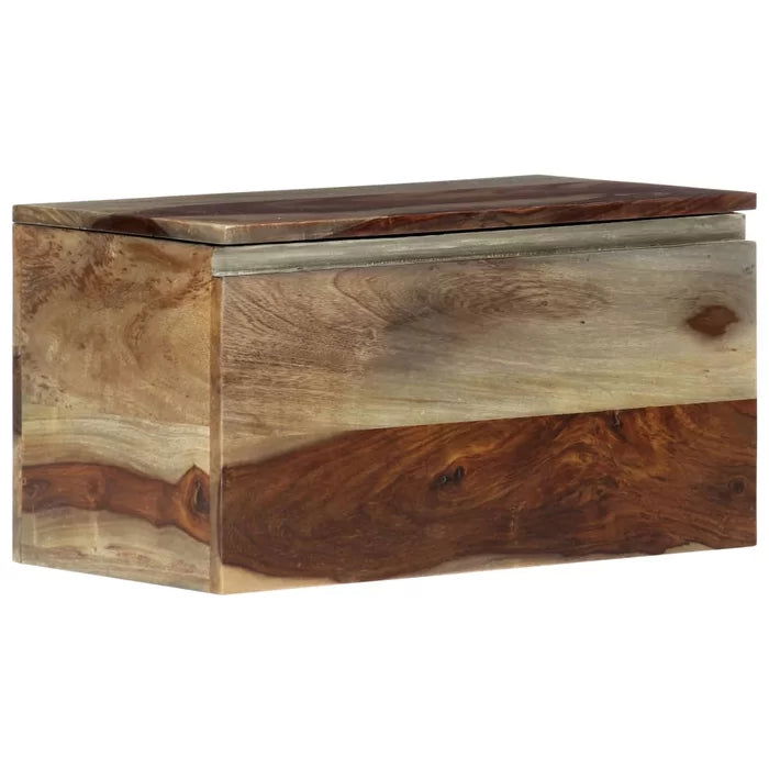 Solid Sheesham Wood Accent Trunk Doubles As Coffee Table - Furnishiaa -  - 