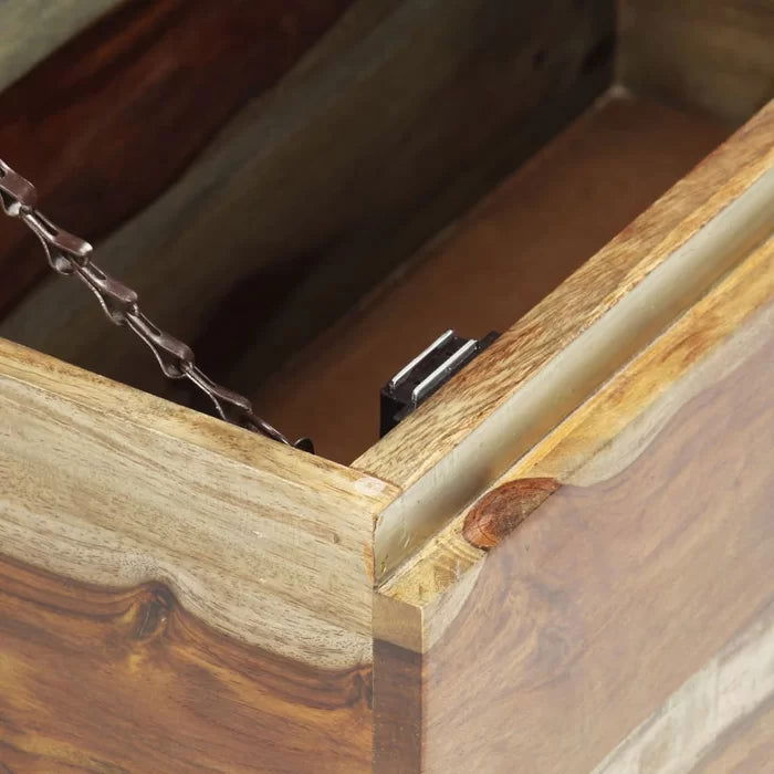 Solid Sheesham Wood Accent Trunk Doubles As Coffee Table - Furnishiaa -  - 