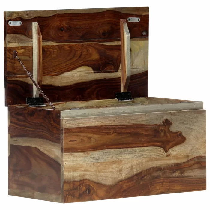 Solid Sheesham Wood Accent Trunk Doubles As Coffee Table - Furnishiaa -  - 