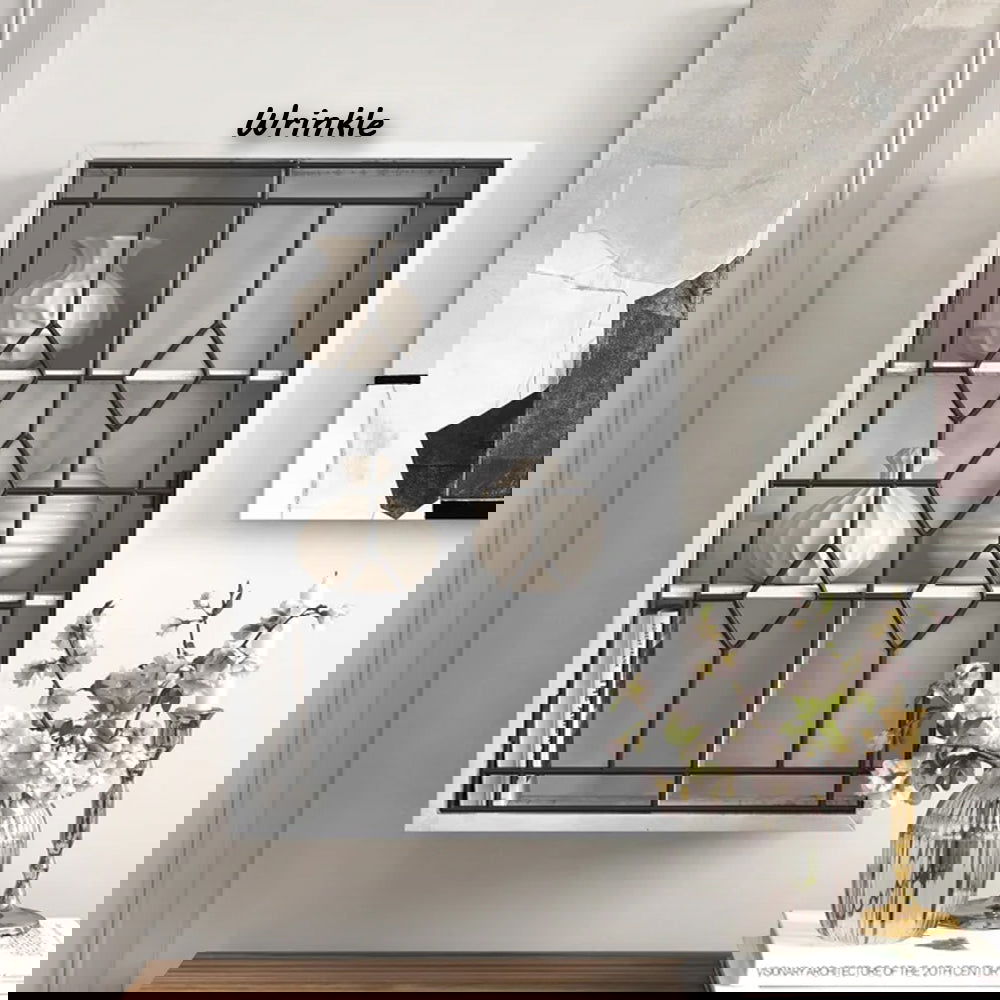 Solid Sheesham Wood And Metal 5 Piece Cubby Shelf - Furnishiaa -  - 