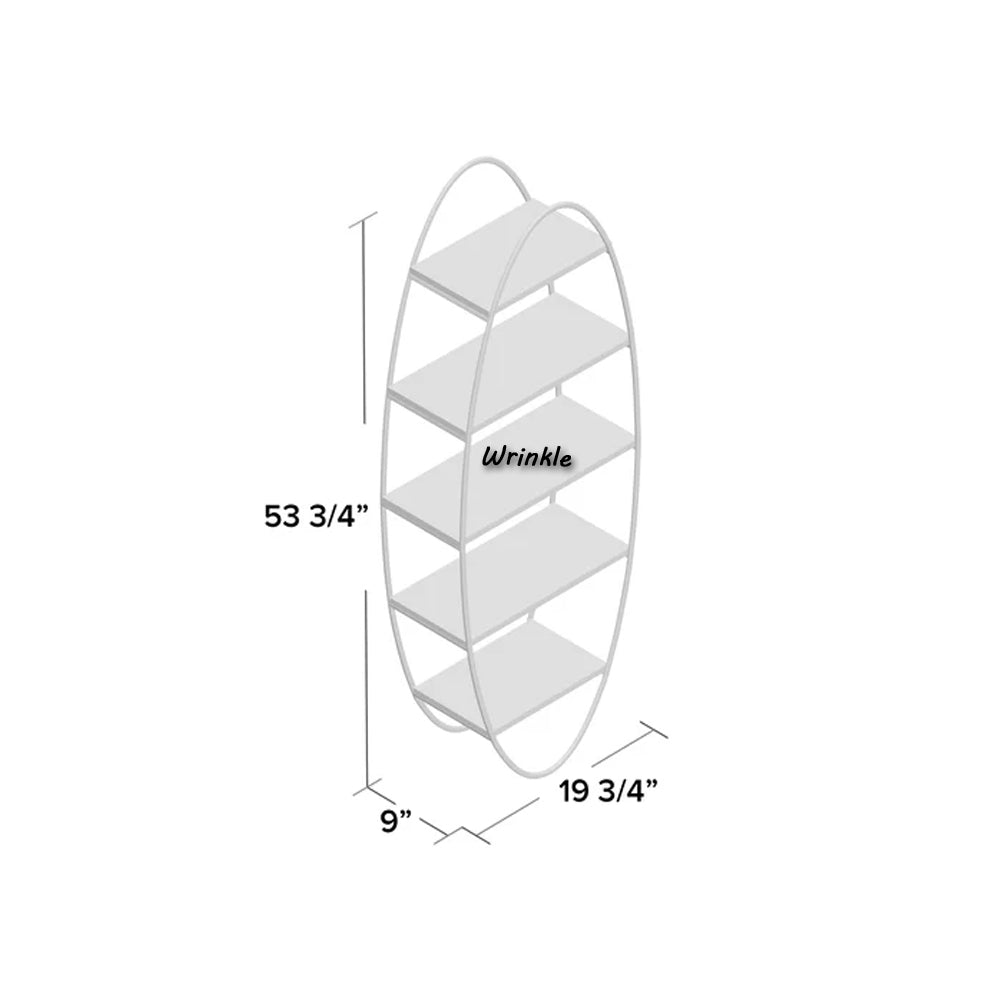 Solid Sheesham Wood And Metal Accent Wall Shelf - Furnishiaa -  - 