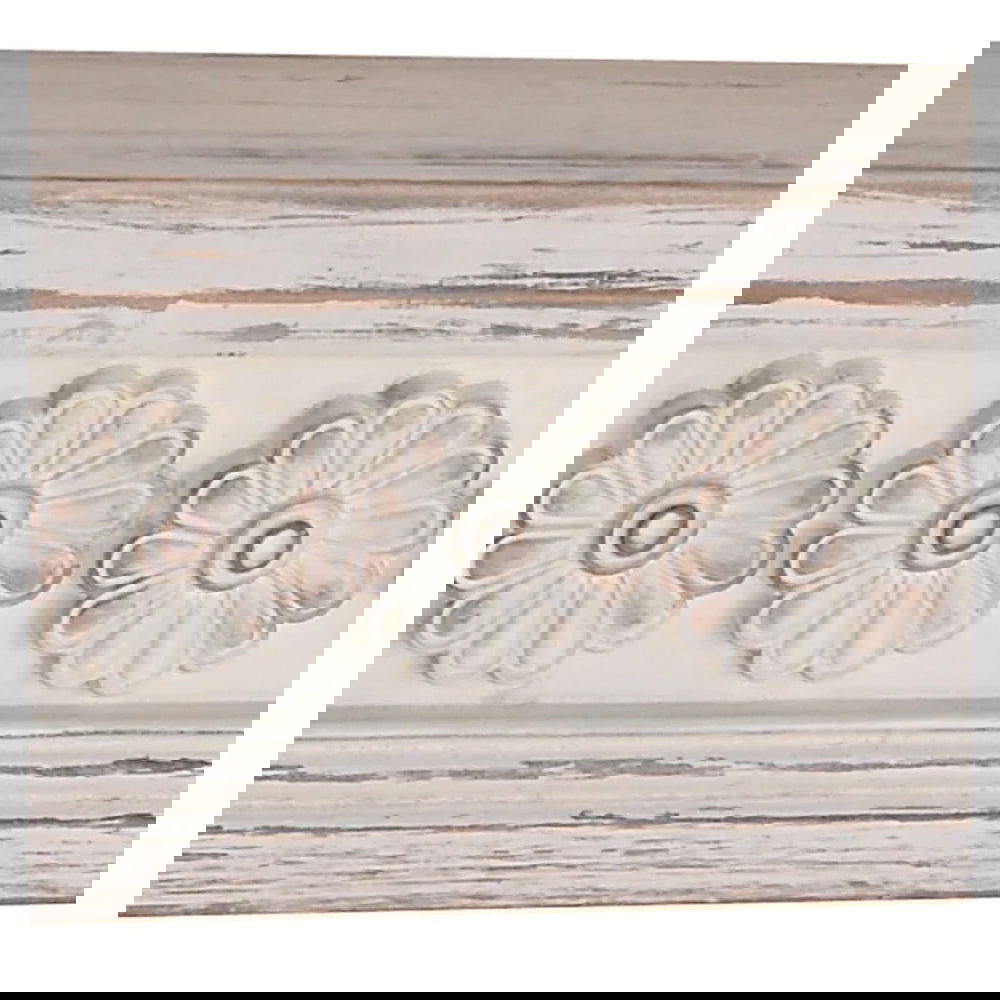 Solid Sheesham Wood Carving Wall Accent Shelf - Furnishiaa -  - 