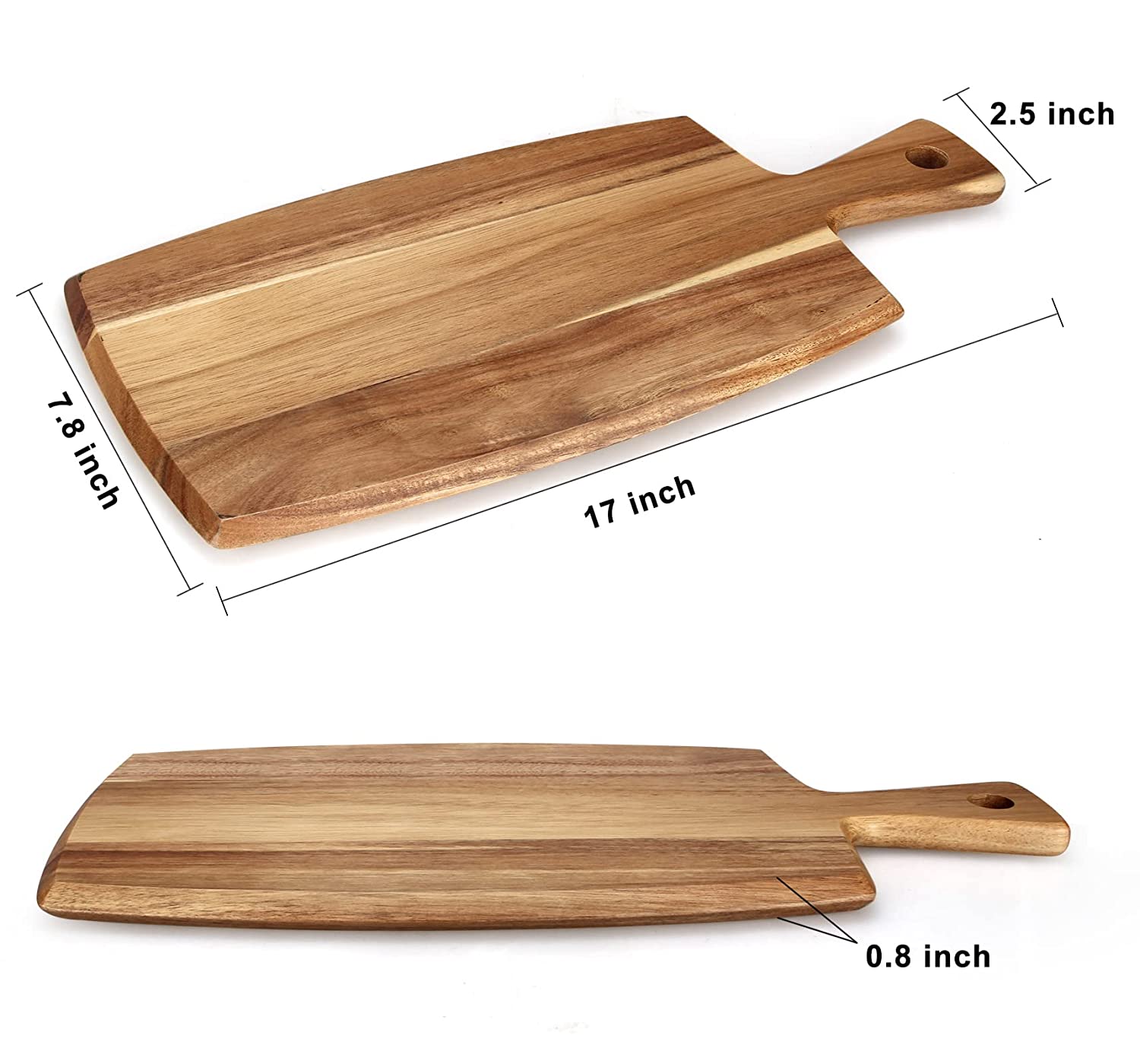 Solid Sheesham Wood Charcuterie Board For Kitchen - Furnishiaa -  - 
