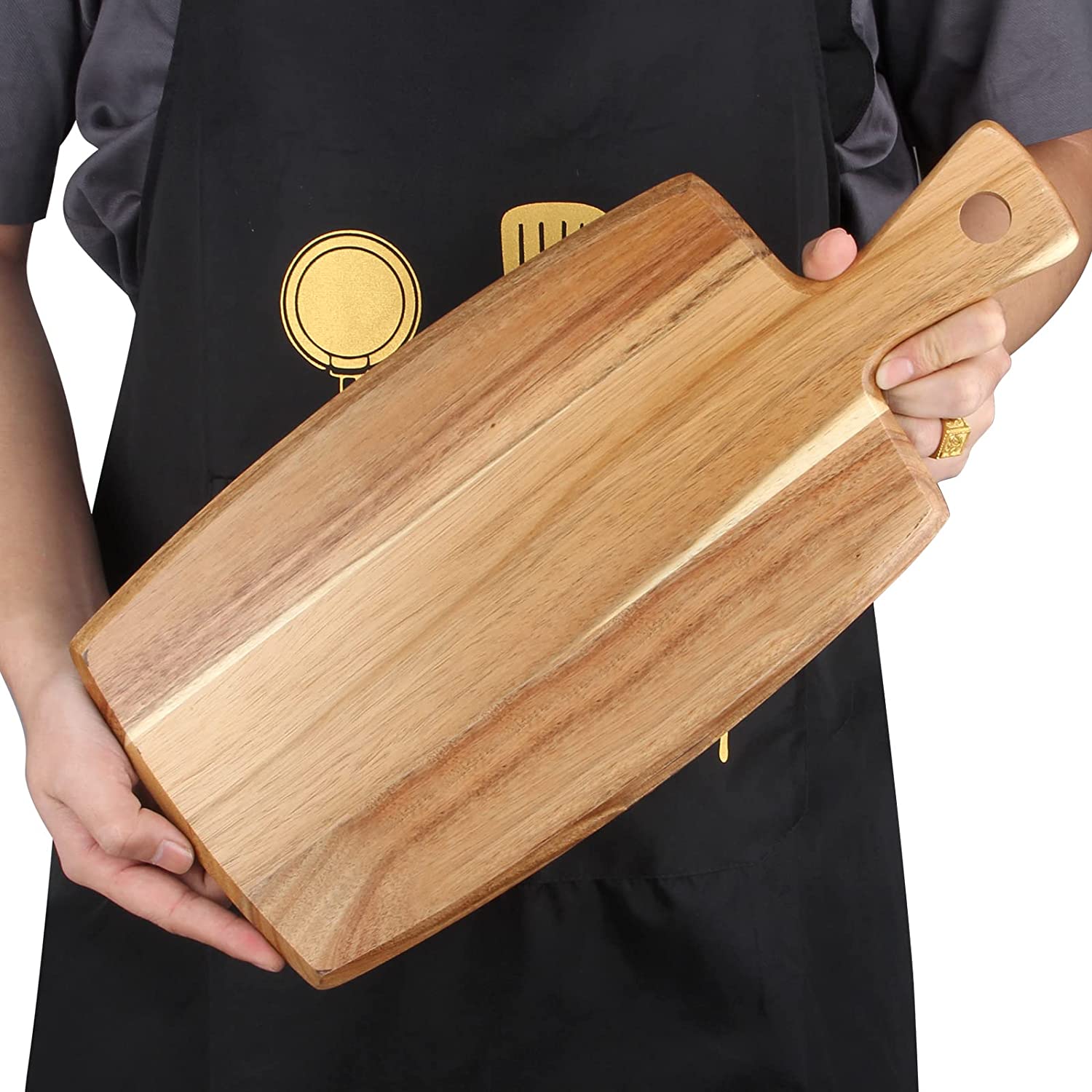 Solid Sheesham Wood Charcuterie Board For Kitchen - Furnishiaa -  - 