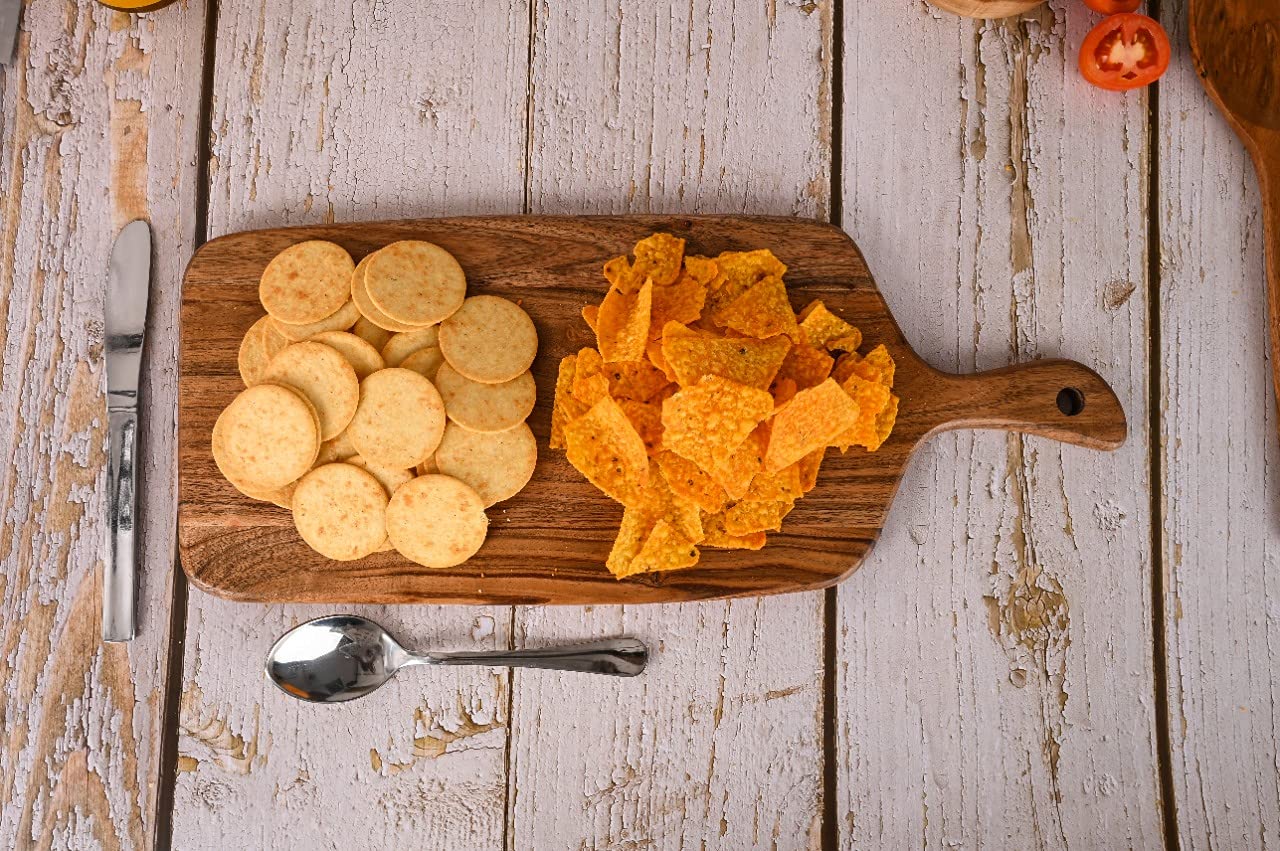 Solid Sheesham Wood Charcuterie Board for Kitchen - Furnishiaa -  - 