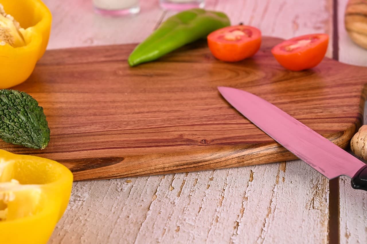 Solid Sheesham Wood Charcuterie Board for Kitchen - Furnishiaa -  - 