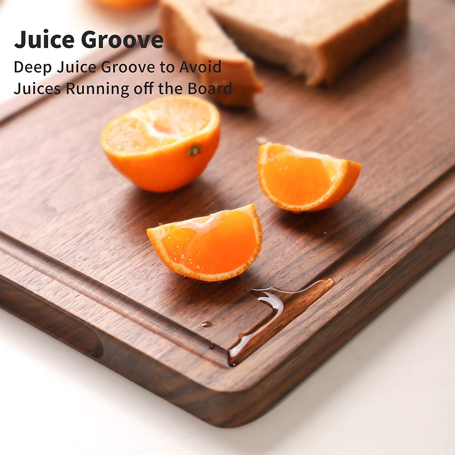 Solid Sheesham Wood Chopping Board For Kitchen - Furnishiaa -  - 