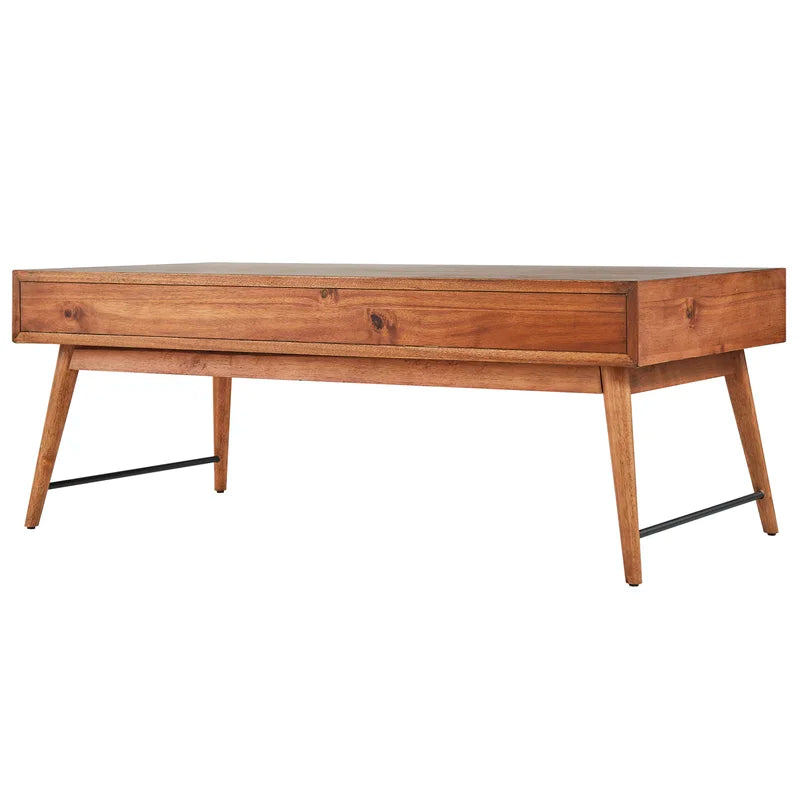 Solid Sheesham Wood Coffee Table For Living Room - Furnishiaa -  - 