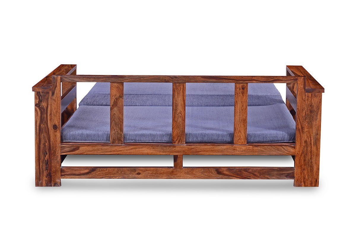 Solid Sheesham Wood Sofa cum Bed - Furnishiaa -  - 