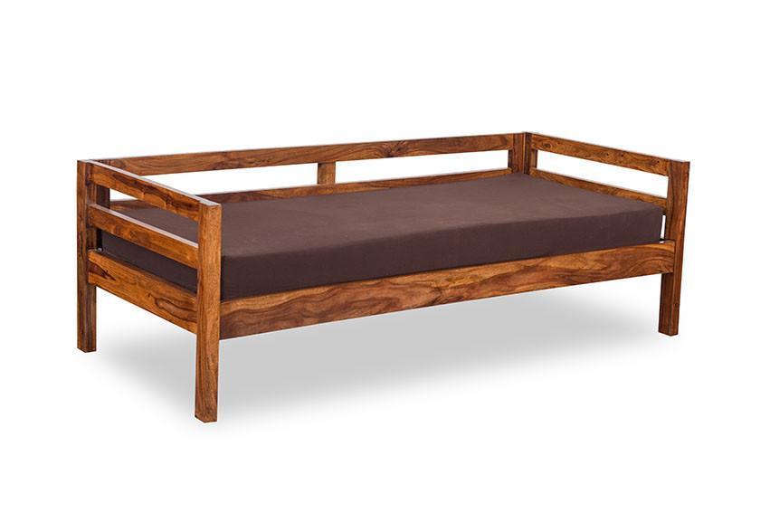 Solid Sheesham Wood Sofa cum Bed - Furnishiaa -  - 