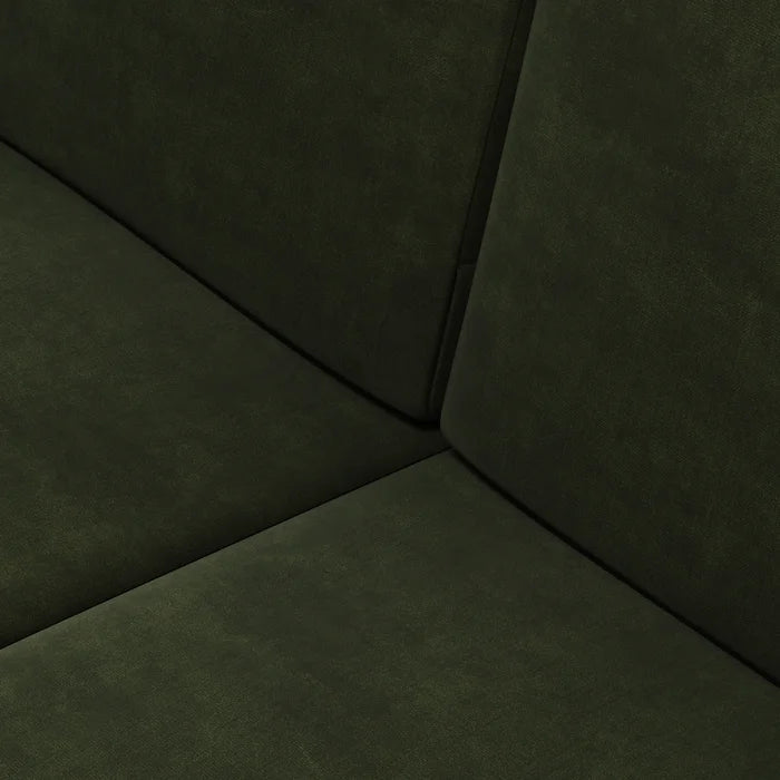 Solid Sheesham Wood Square Arm Sofa with Reversible Cushions - Furnishiaa -  - 