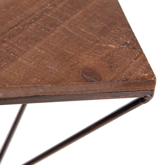 Solid Sheesham Wood Three Step Wood Wall Shelf - Furnishiaa -  - 