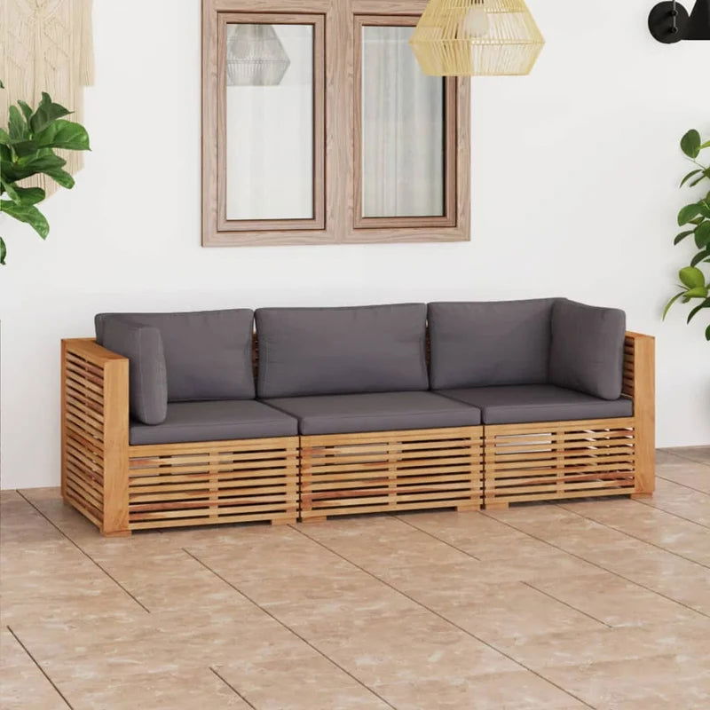 Solid Sheesham Wood Unique Design Sofa - Furnishiaa -  - 