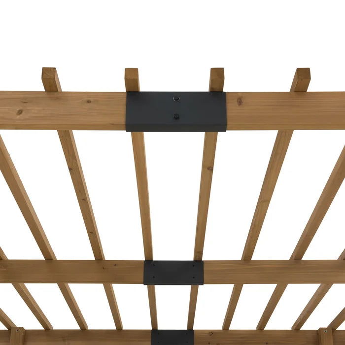 Solid Wood 10.5 fit X 10 fit Pergola Hanging Planters - Furnishiaa -  - 