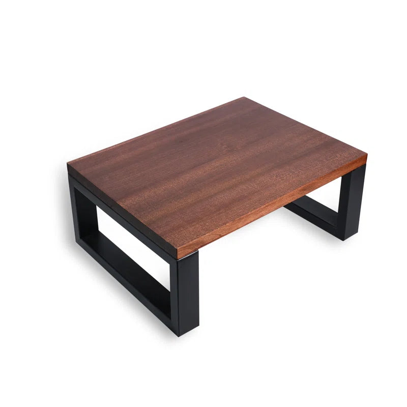 Solid Wood And Metal Base Step And Step Stool - Furnishiaa -  - 