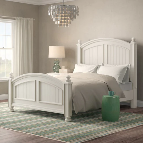 Solid Wood Designer Maharaja Bed For Bedroom - Furnishiaa -  - 