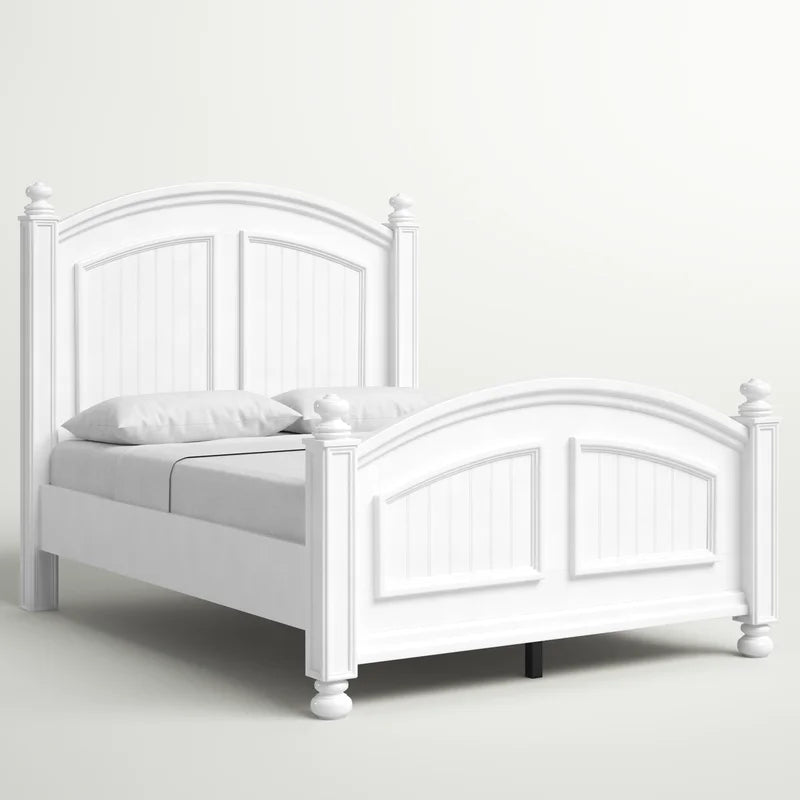 Solid Wood Designer Maharaja Bed For Bedroom - Furnishiaa -  - 