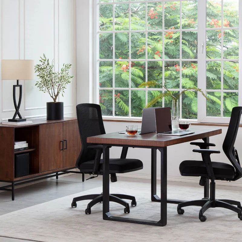 Solid Wood Handcrafted Study Table - Furnishiaa -  - 