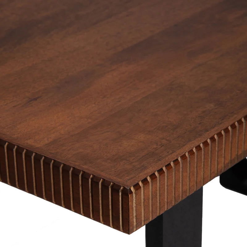 Solid Wood Handcrafted Study Table - Furnishiaa -  - 