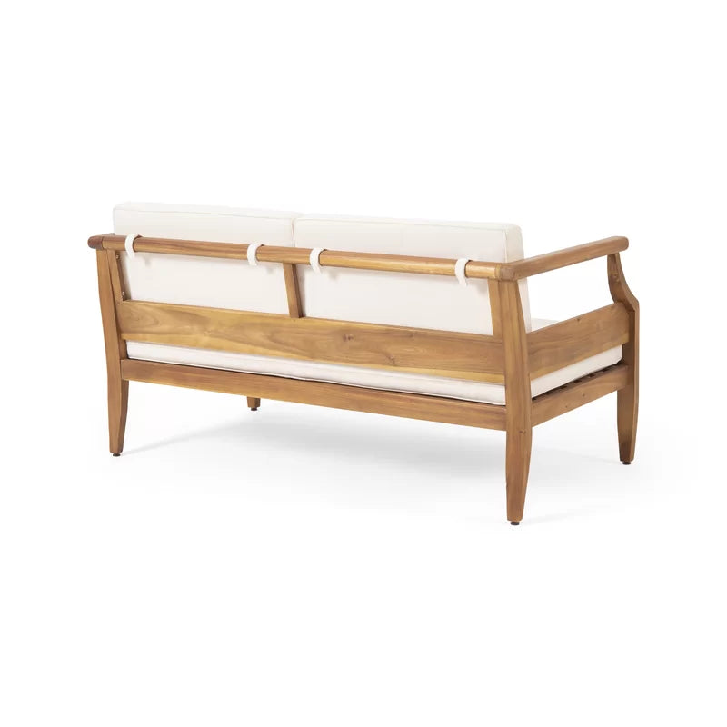 Solid Wood Sofa Set With Coffee Table For living room - Furnishiaa -  - 