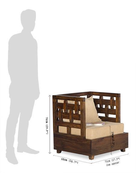 Solid Wood Sofa Set for living room - Furnishiaa -  - 