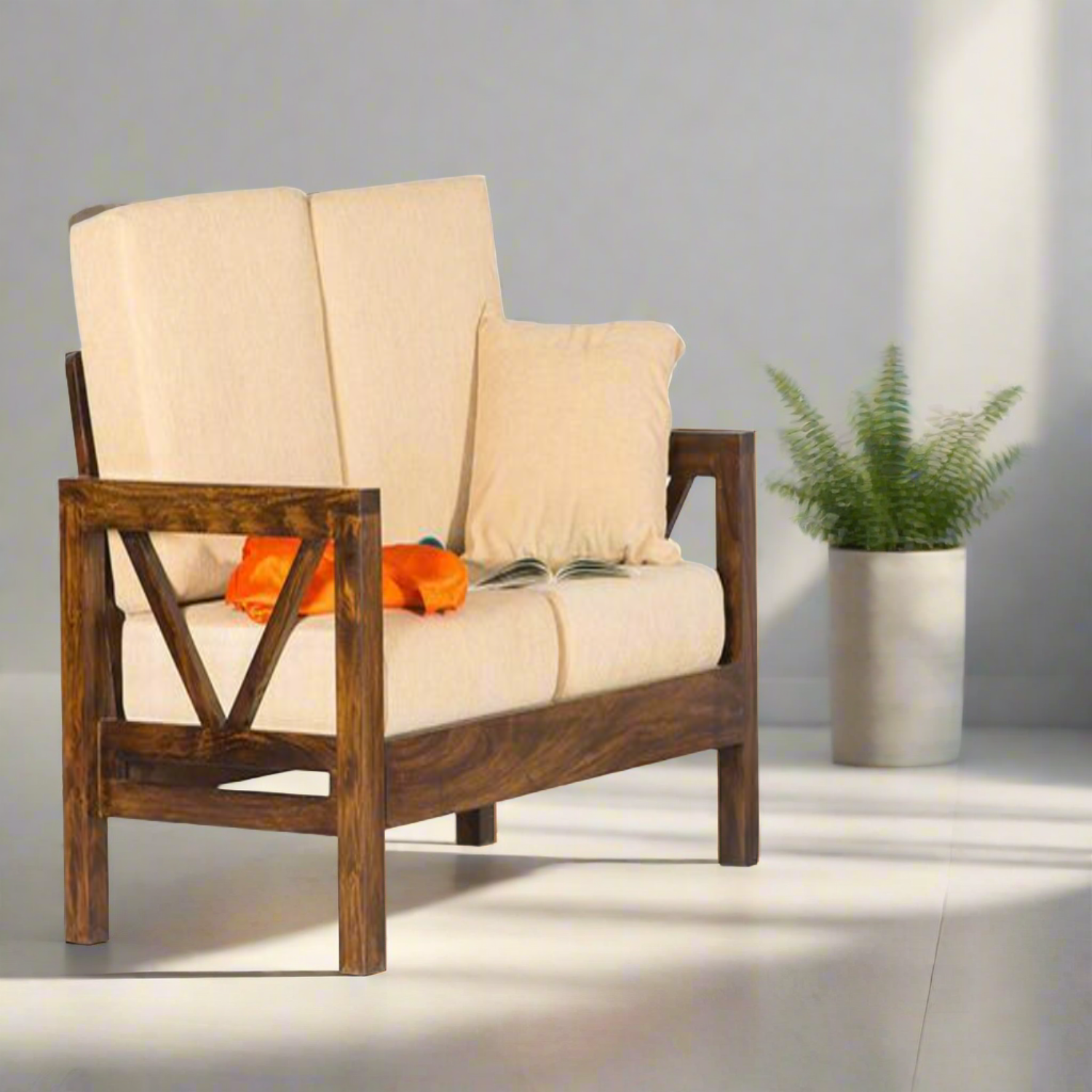 Solid Wood Sofa Set for living room - Furnishiaa -  - 