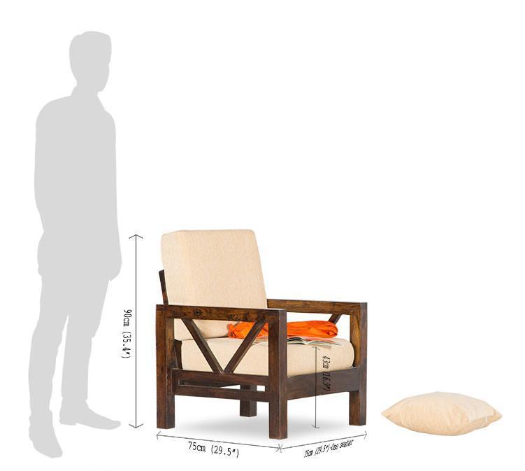 Solid Wood Sofa Set for living room - Furnishiaa -  - 