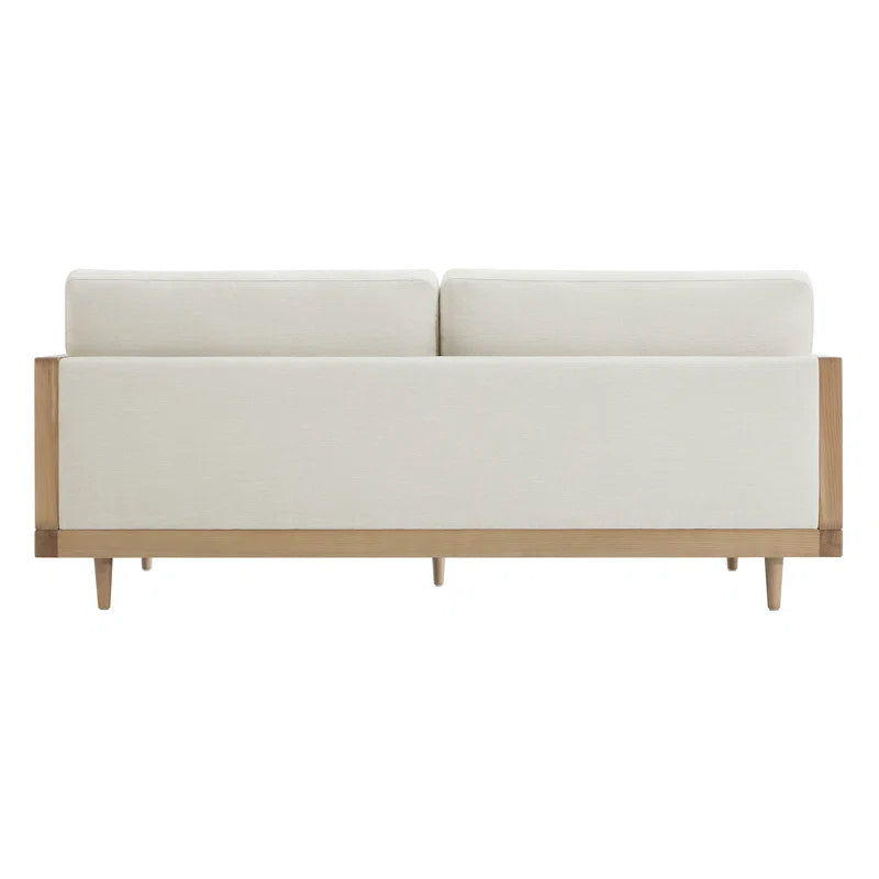 Solid Wood Upholstered Natural Cane Sofa Set - Furnishiaa -  - 