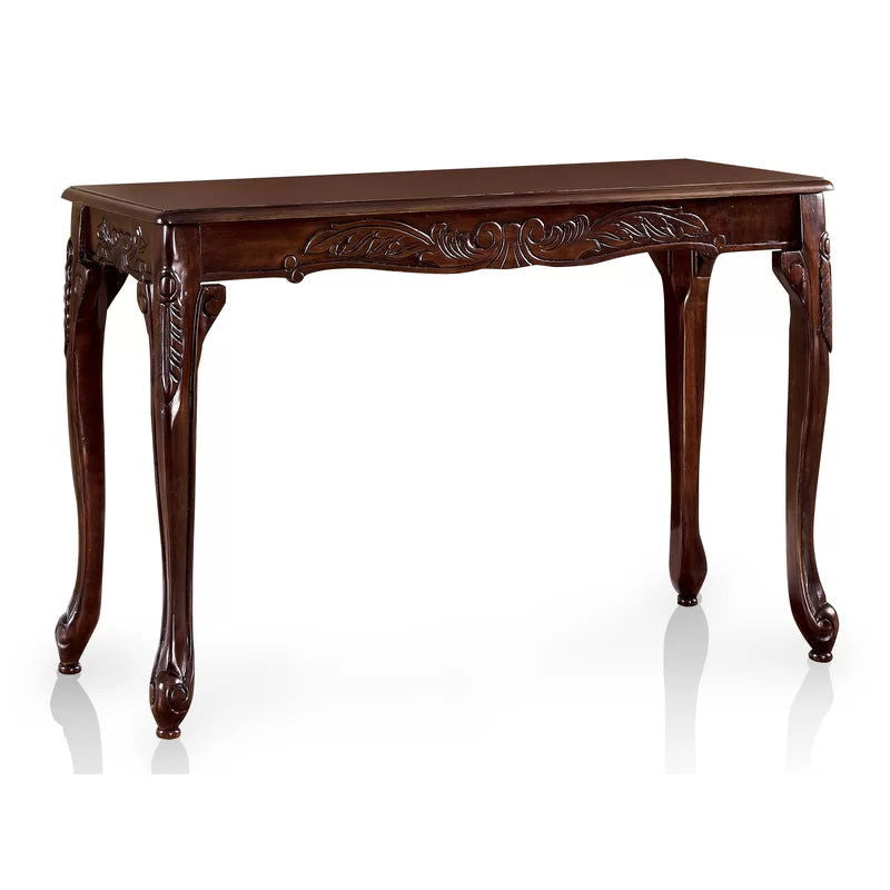 Solid Wood Vintage Console Table For Living Room - Furnishiaa -  - 