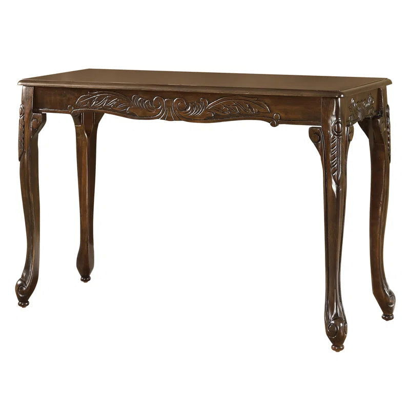 Solid Wood Vintage Console Table For Living Room - Furnishiaa -  - 