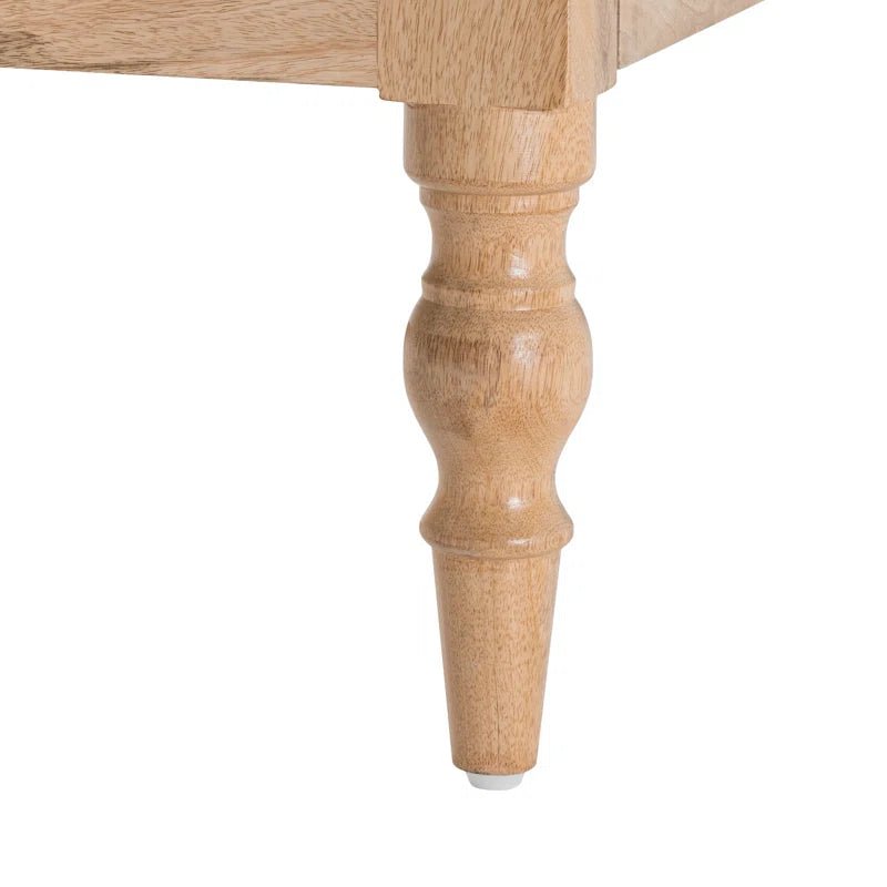 Solid Wood Vintage Legs Design Platform Bed - Furnishiaa -  - 