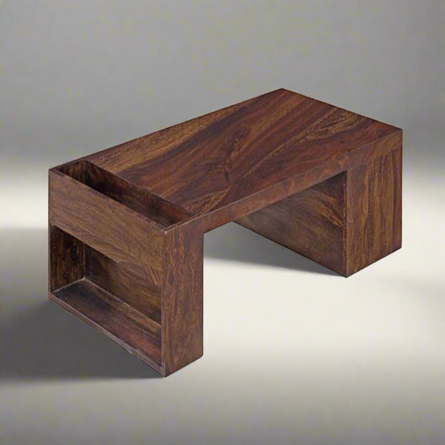 Solid Wooden Table Made By Sheesham For Living Room - Furnishiaa -  - 