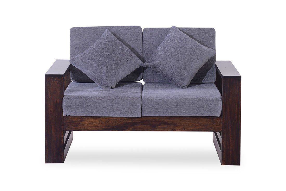 Solid sheesham Wood 4 Seater Sofa set - Furnishiaa -  - 