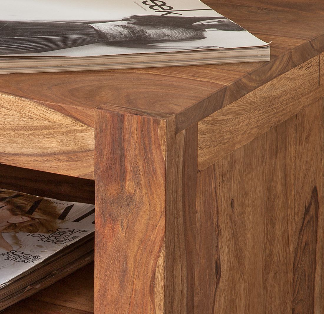 Solid sheesham Wood Showcase Tv Unit Cabinet - Furnishiaa -  - 