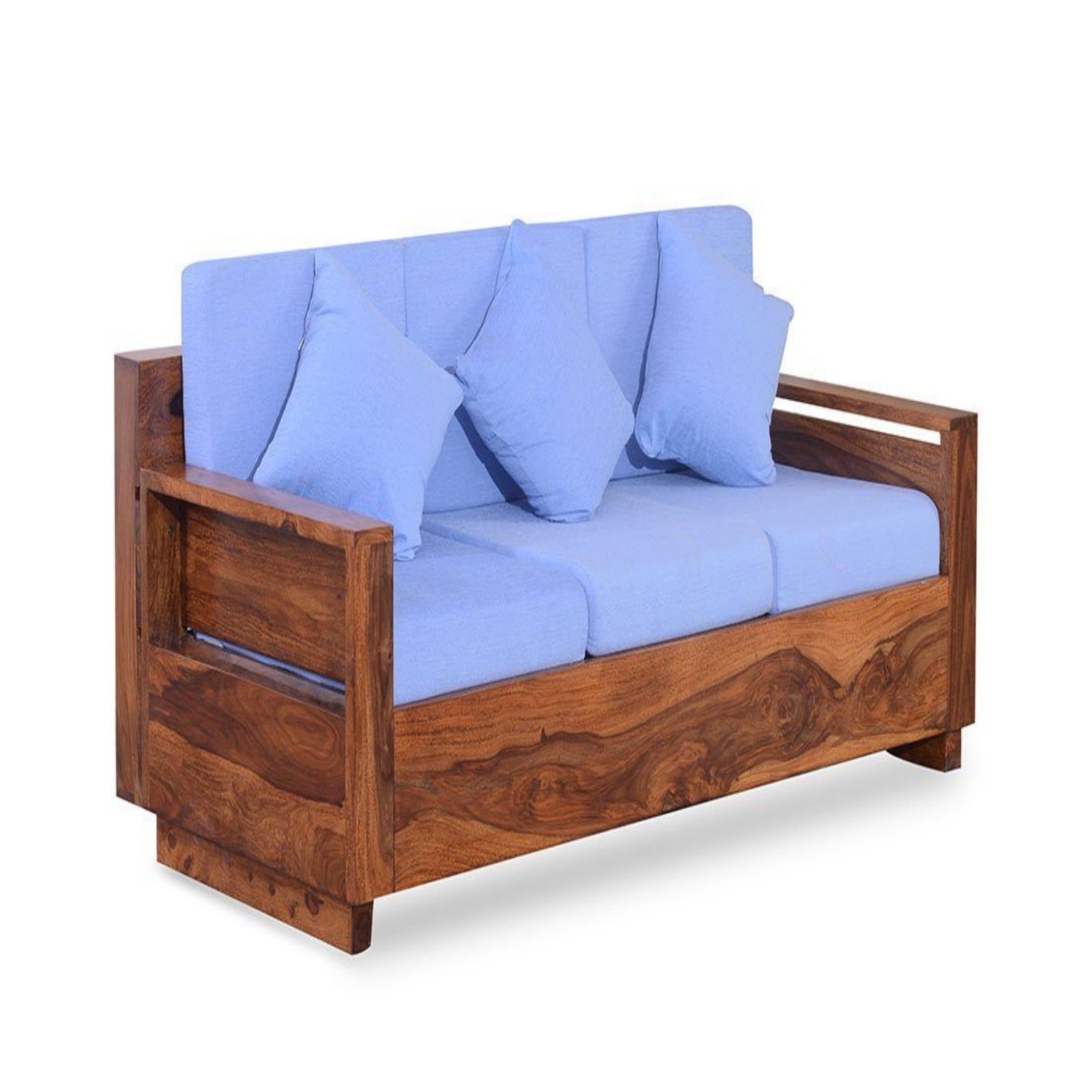 Solid sheesham Wood Sofa set for living room - Furnishiaa -  - 