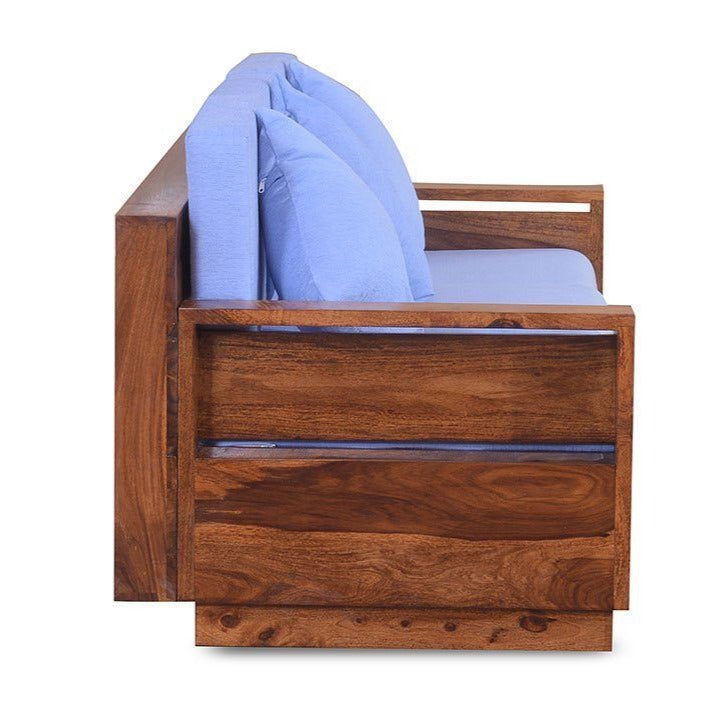 Solid sheesham Wood Sofa set for living room - Furnishiaa -  - 