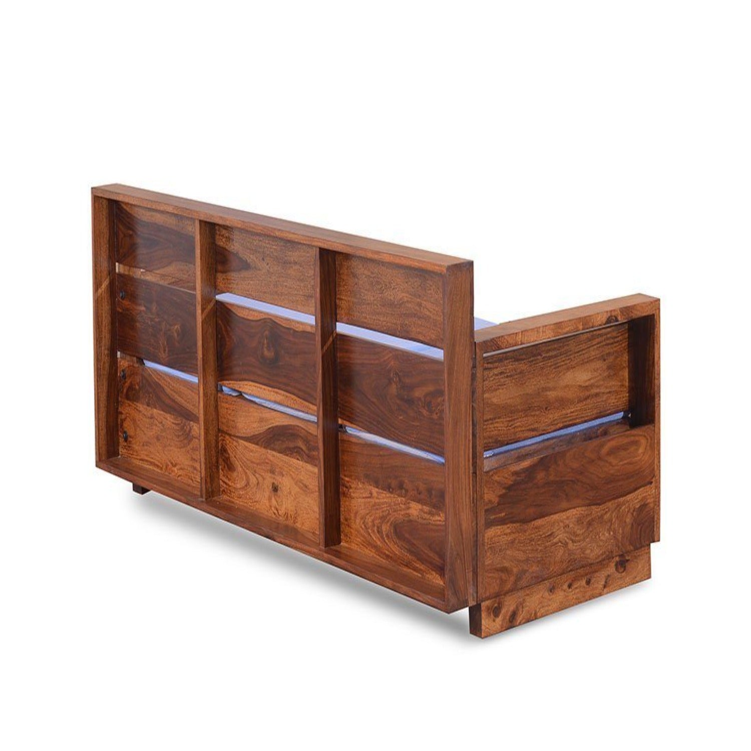 Solid sheesham Wood Sofa set for living room - Furnishiaa -  - 