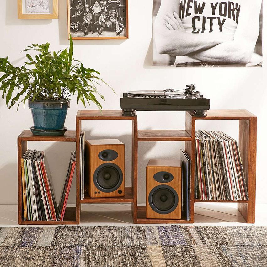 Solid sheesham wood showcase tv unit cabinet - Furnishiaa -  - 