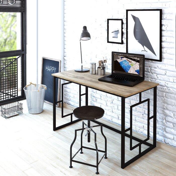 Solid wood Congregation Study table Writing desk for home office ...