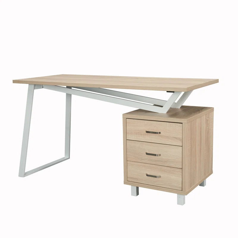 Solid wood Taiga Study table Writing desk for home & office - Furnishiaa -  - 