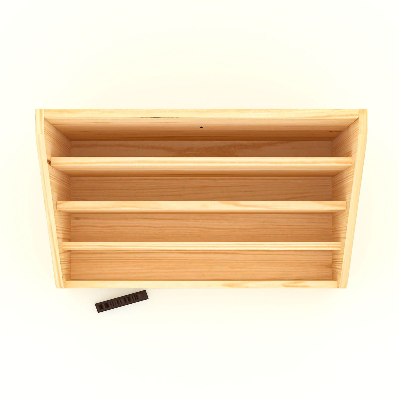 Sturdy Book Box Pine Wood Natural - Furnishiaa -  - 