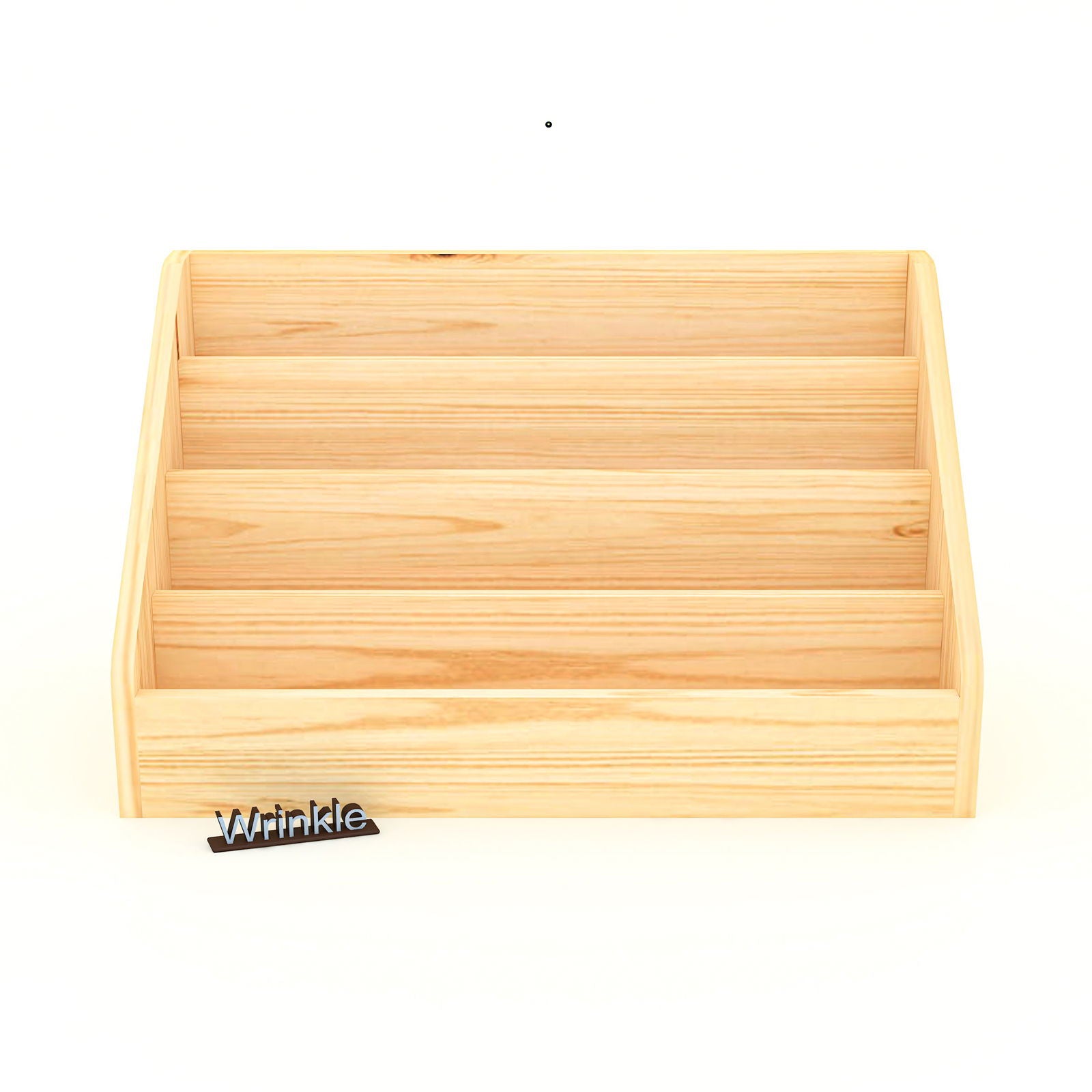 Sturdy Book Box Pine Wood Natural - Furnishiaa -  - 