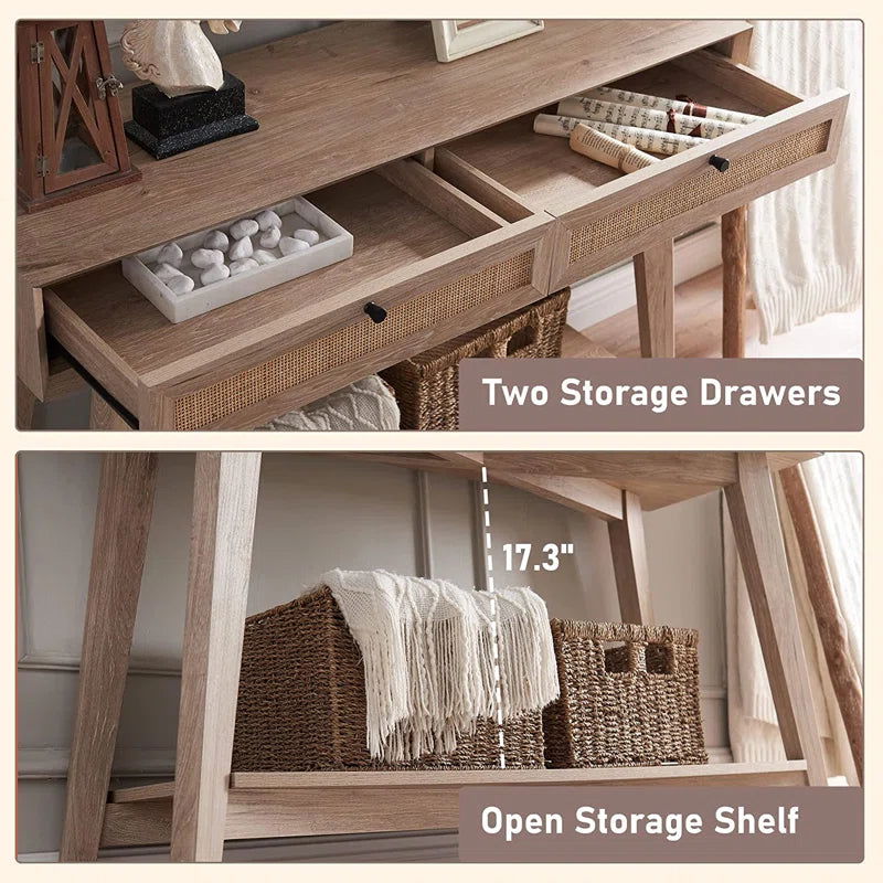 Stylish White Solid Sheesham Wood Console Table - Furnishiaa -  - 