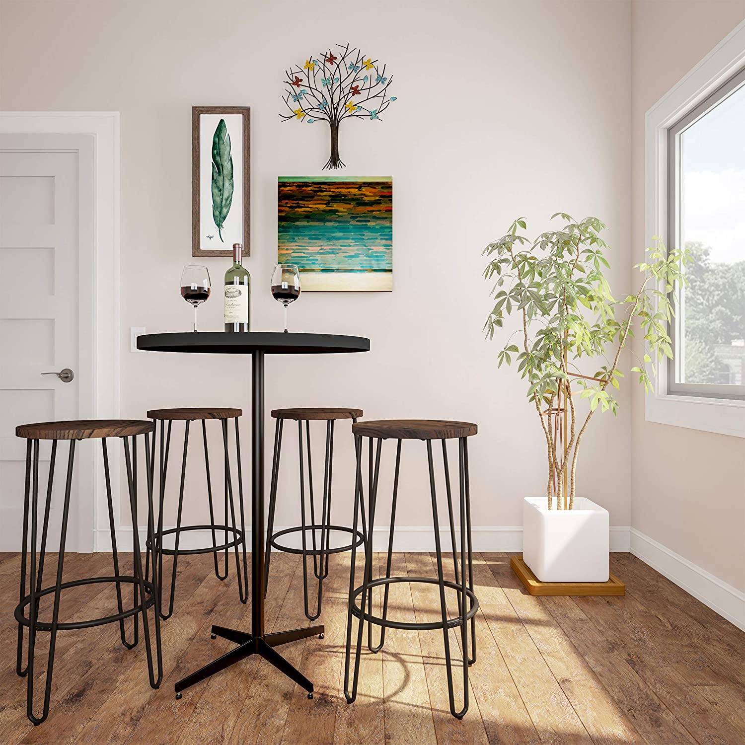 Superb Bar Stool set of two for home restaurants - Furnishiaa -  - 