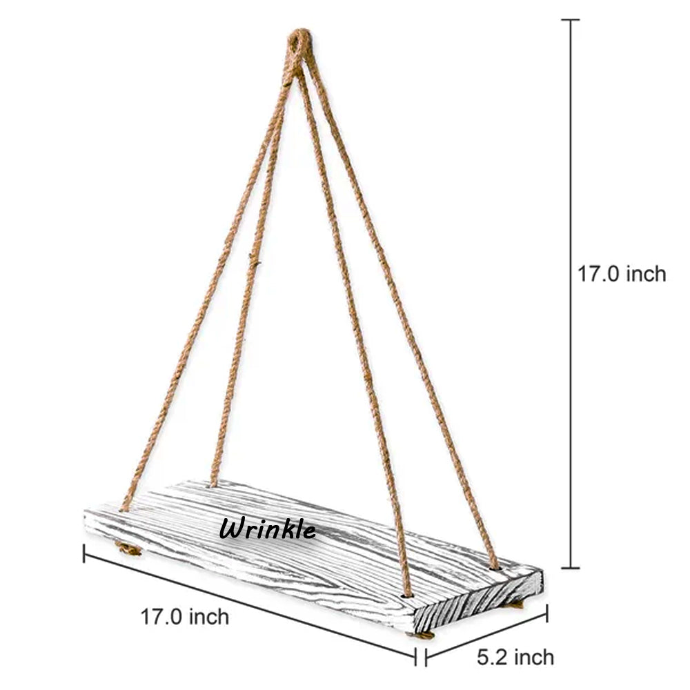 Triangle Solid Sheesham Wood Floating Shelf (Set of 2) - Furnishiaa -  - 